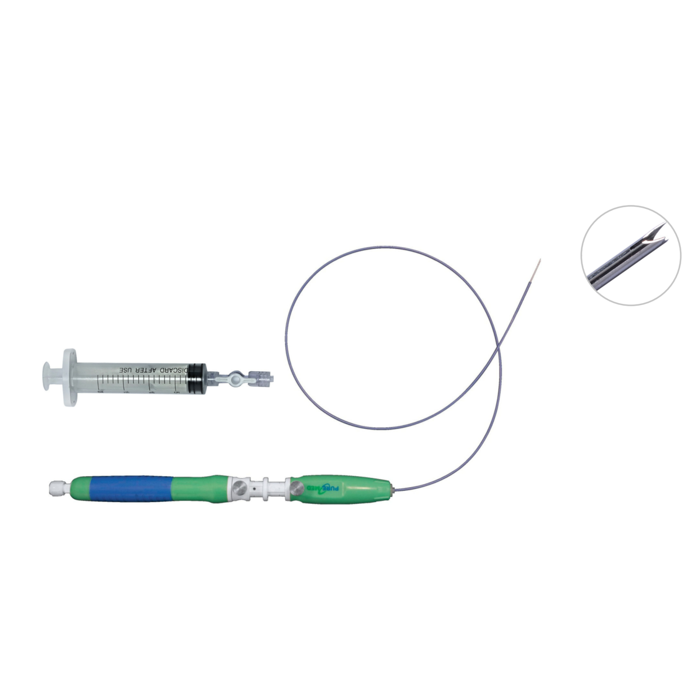 Disposable Ultrasound Biopsy Needle